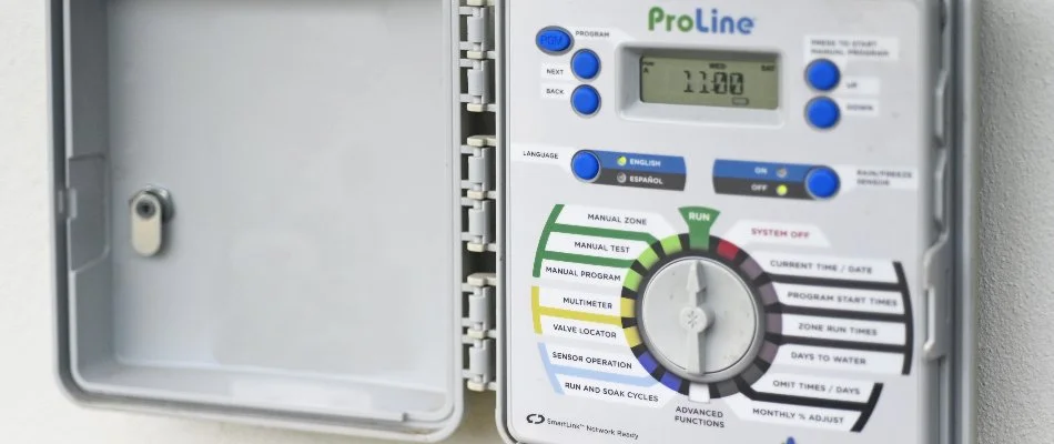 Irrigation system controller in Waukee, IA.